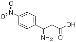 structure of CAS# 102308-62-3, 3-Amino-3-(4-nitrophenyl)propionic acid