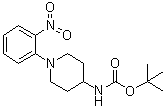 CAS # 1023594-62-8, [1-(2-Nitro-phenyl)-piperidin-4-yl]-carbamic acid tert-butyl ester