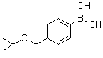 structure of CAS# 1024017-53-5, 4-(tert-Butoxymethyl)phenylboronic acid