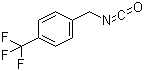 structure of CAS# 102422-55-9, 4-(Trifluoromethyl)benzyl isocyanate