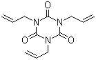 structure of CAS# 1025-15-6, Triallyl isocyanurate