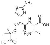 structure of CAS# 102586-36-7, 氨曲南 USP 相关化合物B