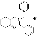 CAS 登录号：102596-84-9, 2-(二苄基氨基甲基)环己酮盐酸盐