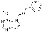 CAS # 1026012-16-7, 4-Methoxy-5-[(phenylmethoxy)methyl]-5H-pyrrolo[3,2-d]pyrimidine