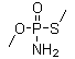 甲胺磷分子结构 (CAS 10265-92-6)