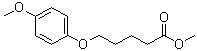CAS # 1027079-22-6, 5-(4-Methoxyphenoxy)pentanoic acid methyl ester