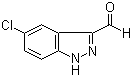 structure of CAS# 102735-84-2, 5-Chloroindazole-3-carboxaldehyde
