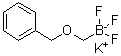三氟[(苯基甲氧基)甲基]硼酸钾分子结构 (CAS 1027642-25-6)