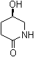 (R)-5-羟基-2-哌啶酮分子结构 (CAS 102774-92-5)