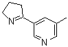 CAS # 102780-52-9, 3-(3,4-Dihydro-2H-pyrrol-5-yl)-5-methylpyridine