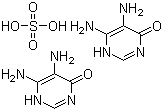 structure of CAS# 102783-18-6, 4,5-Diamino-6-hydroxyprimidine hemisulfate