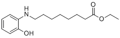 CAS # 1027911-46-1, 8-(2-Hydroxy-benzolylamino)octanoic acid ethylester, ethyl 8-(2-hydroxyanilino)octanoate