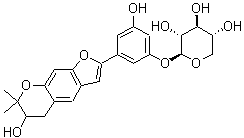structure of CAS# 102841-43-0, 桑皮苷 C