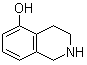 structure of CAS# 102877-50-9, 1,2,3,4-四氢异喹啉-5-醇