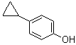 4-环丙基苯酚分子结构 (CAS 10292-61-2)