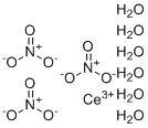 structure of CAS# 10294-41-4, Cerium(III) nitrate hexahydrate