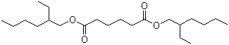 己二酸二(2-乙基己)酯分子结构 (CAS 103-23-1)