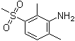 2,6-二甲基-3-(甲基磺酰基)苯胺分子结构 (CAS 10311-40-7)