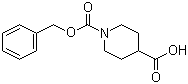 structure of CAS# 10314-98-4, 1-[(Benzyloxy)carbonyl]piperidine-4-carboxylic acid