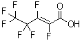 CAS # 103229-91-0, trans-Heptafluoro-2-pentenoic acid, (E)-2,3,4,4,5,5,5-Heptafluoro-2-pentenoic acid