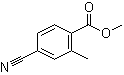 4-氰基-2-甲基苯甲酸甲酯分子结构 (CAS 103261-67-2)