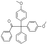 CAS # 103281-33-0, 2,2-Bis(4-methoxyphenyl)-1,2-diphenylethanone