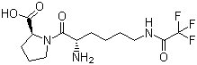 CAS 登录号：103300-89-6, N6-三氟乙酰赖氨酸脯氨酸