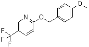 structure of CAS# 1033202-62-8, 2-[(4-甲氧基苯基)甲氧基]-5-(三氟甲基)吡啶