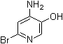 structure of CAS# 1033203-48-3, 4-氨基-6-溴-3-吡啶醇