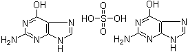 structure of CAS# 10333-92-3, Guanine sulfate
