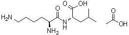 CAS # 103404-72-4, L-Lysyl-L-leucine monoacetate