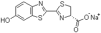 D-荧光素钠盐分子结构 (CAS 103404-75-7)