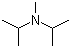 structure of CAS# 10342-97-9, N,N-Diisopropylmethylamine