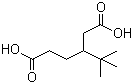 3-叔丁基己二酸分子结构 (CAS 10347-88-3)