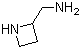 2-氮杂环丁烷甲胺分子结构 (CAS 103550-76-1)