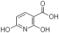 structure of CAS# 10357-91-2, 2,6-Dihydroxynicotinic acid