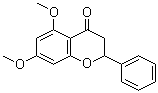 CAS # 1036-72-2, 5,7-Dimethoxyflavanone, 2,3-Dihydro-5,7-dimethoxy-2-phenyl-4H-1-benzopyran-4-one