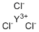 structure of CAS# 10361-92-9, Yttrium chloride