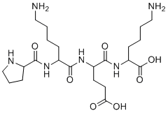 structure of CAS# 1036207-61-0, 四肽-30