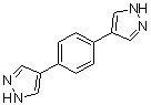 structure of CAS# 1036248-62-0, 1,4-二(1H-吡唑-4-基)苯