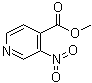 structure of CAS# 103698-10-8, 3-硝基吡啶-4-羧酸甲酯