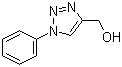 (1-Phenyl-1H-1,2,3-triazol-4-yl)methanol molecular structure (CAS 103755-58-4)