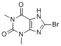 8-溴茶碱分子结构 (CAS 10381-75-6)