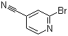 2-溴-4-氰基吡啶分子结构 (CAS 10386-27-3)