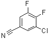 3-氯-4,5-二氟苯甲腈分子结构 (CAS 103879-29-4)