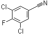 4-氟-3,5-二氯苯甲腈分子结构 (CAS 103879-31-8)