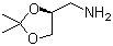 structure of CAS# 103883-30-3, [(4S)-2,2-Dimethyl-1,3-dioxolan-4-yl]methanamine