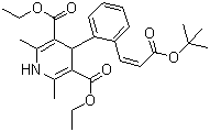 structure of CAS# 103890-78-4, Lacidipine