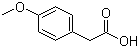 structure of CAS# 104-01-8, 对甲氧基苯乙酸