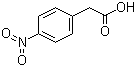 structure of CAS# 104-03-0, 4-Nitrophenylacetic acid